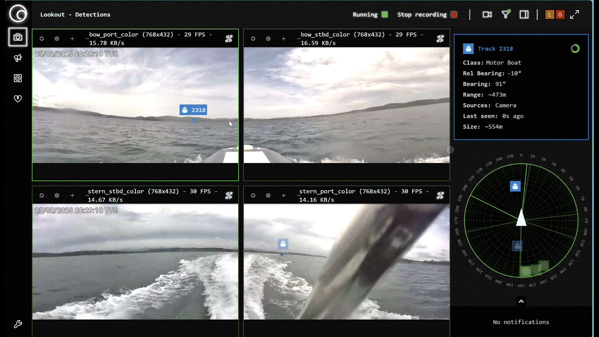 Lookout+ - AI Powered Optical Radar
